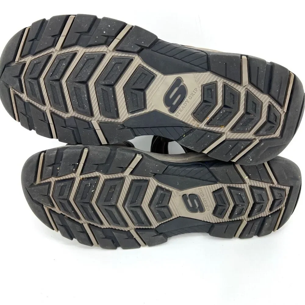 Skechers TRESMEN-GARO Mens Chocolate 204105/CHOC Relaxed Fit Sandals Size 9